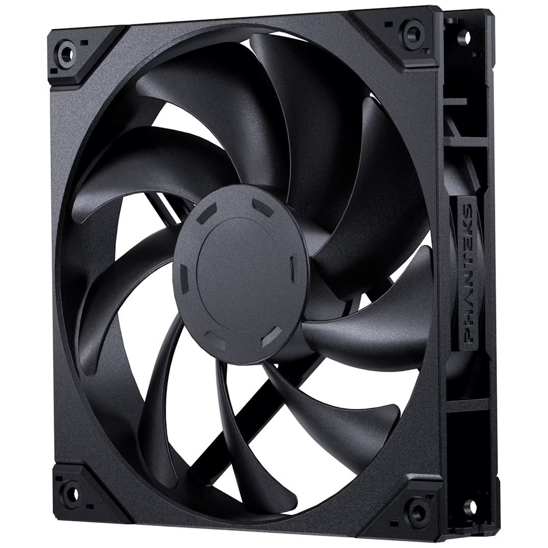 Phanteks M25 Gen2 140mm High-Airflow PWM Triple Fan Pack - Black