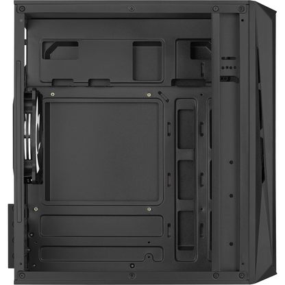 Aerocool CS-107 v2 FRGB Mini Tower Case - Black