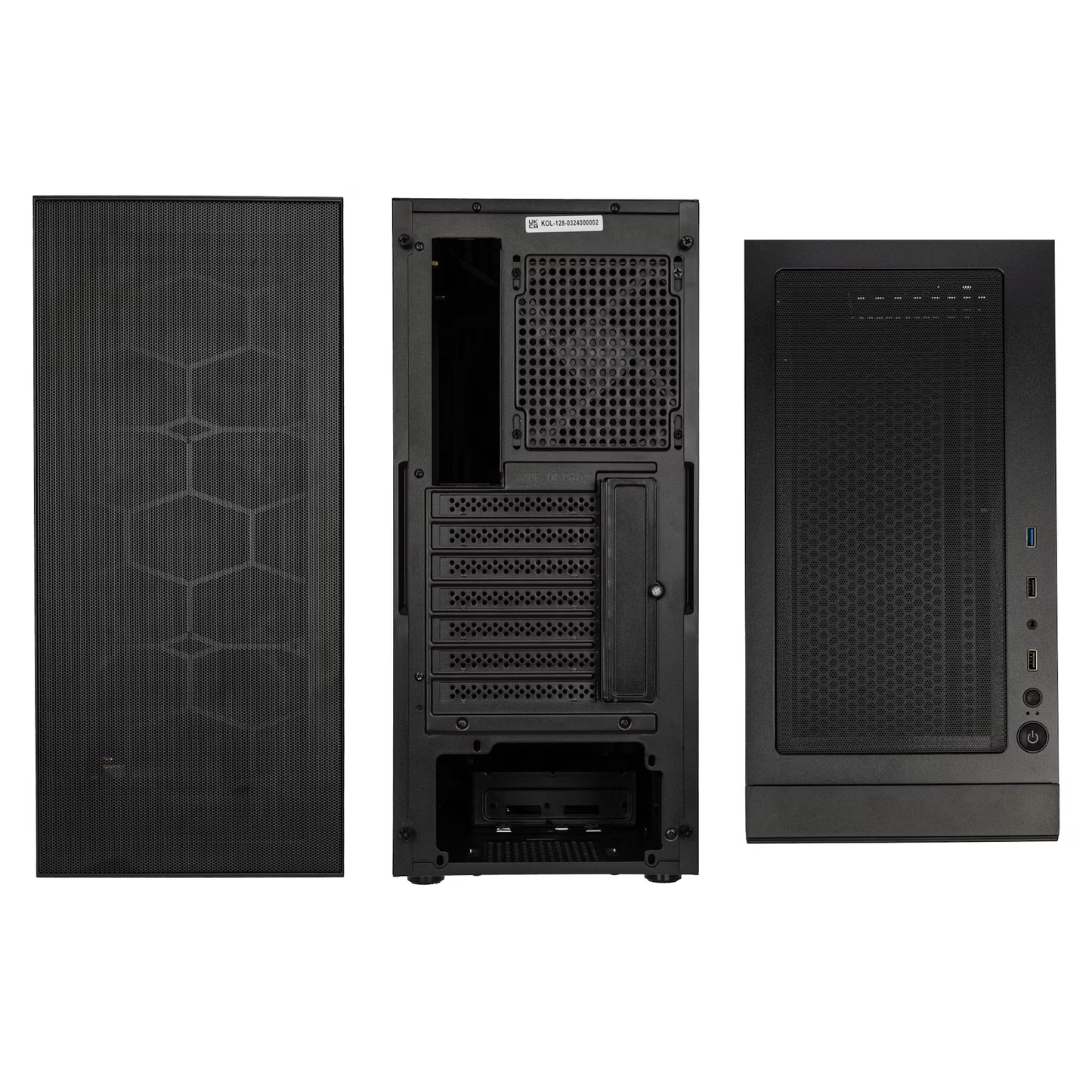 Kolink Observatory HF Mesh PWM Midi Tower Case - Black