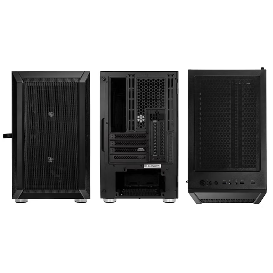 Kolink Citadel Mesh Micro-ATX Case - Black