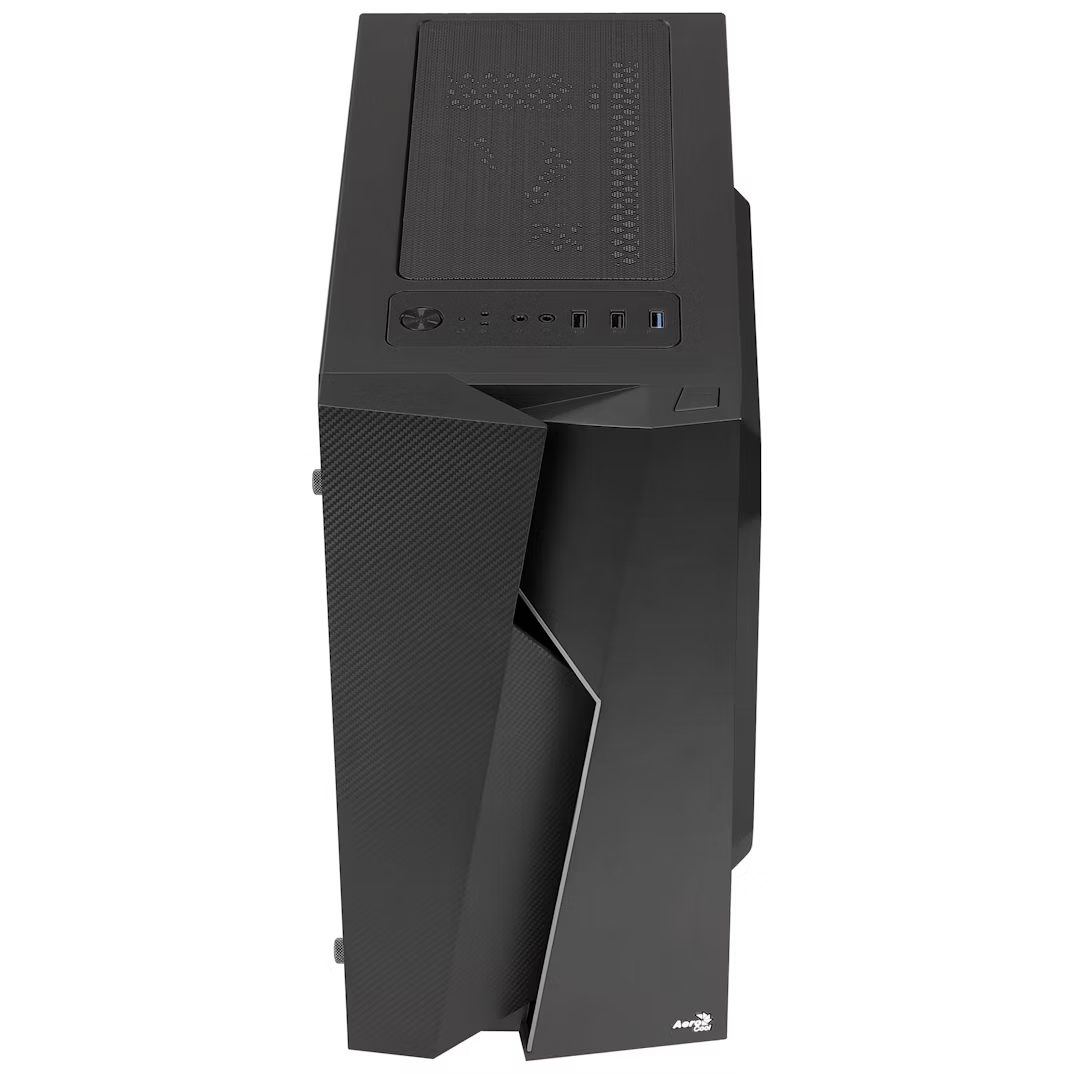 Aerocool Bolt Mini TG Micro-ATX case - black