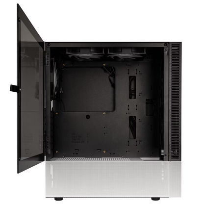 Kolink Observatory MX Glass ARGB Midi Tower Case - Black/White