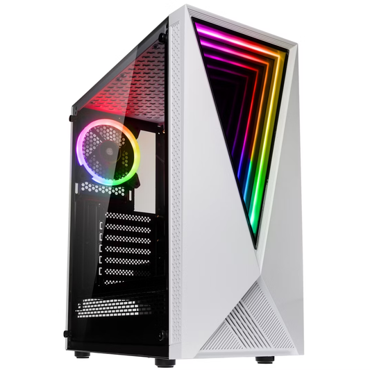 Kolink VOID WHITE computer case Midi Tower Black, White