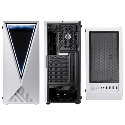 Kolink VOID WHITE computer case Midi Tower Black, White