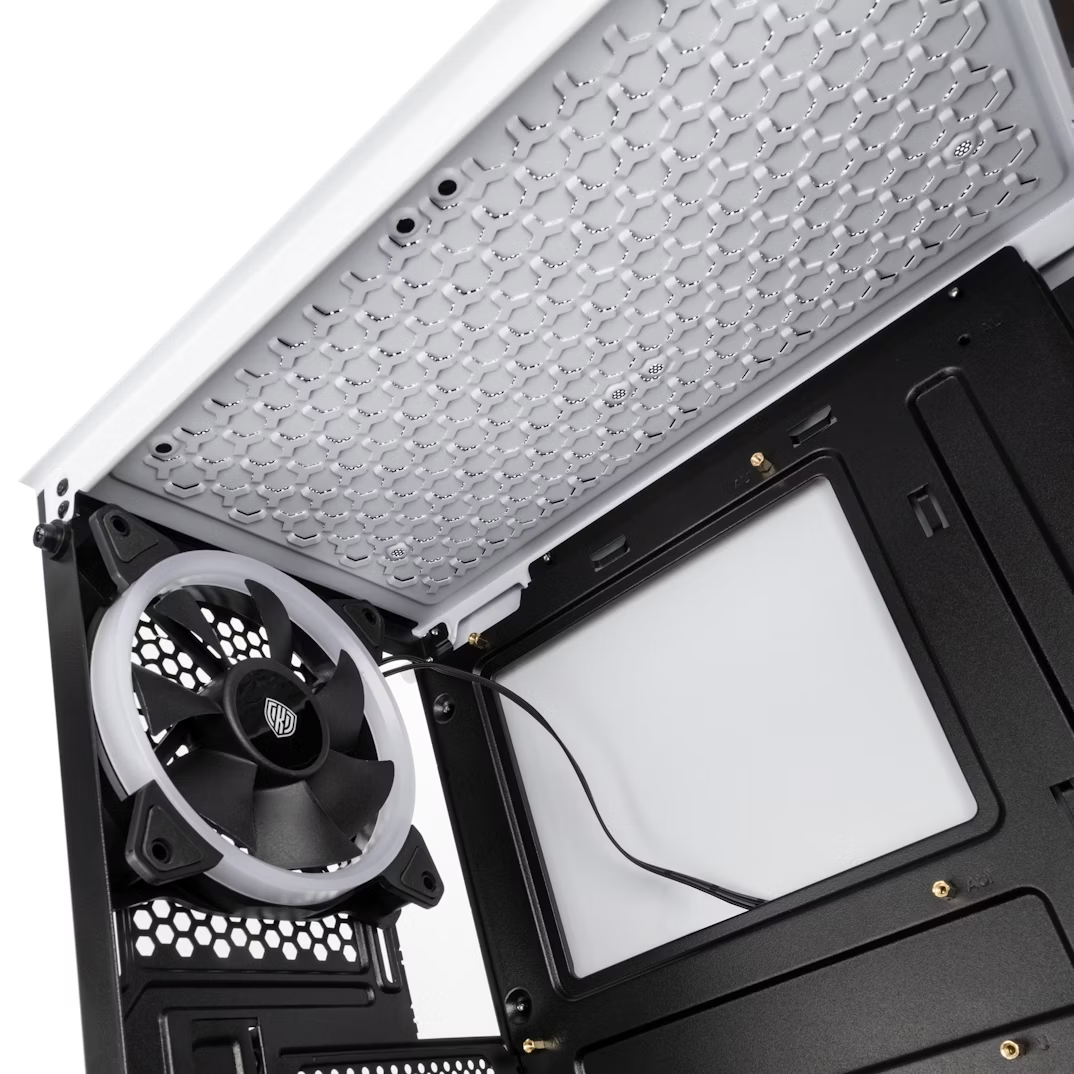 Kolink VOID WHITE computer case Midi Tower Black, White