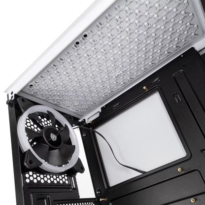 Kolink VOID WHITE computer case Midi Tower Black, White