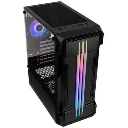 Kolink Inspire Series K10 ARGB Midi Tower Gaming Case - Black Window