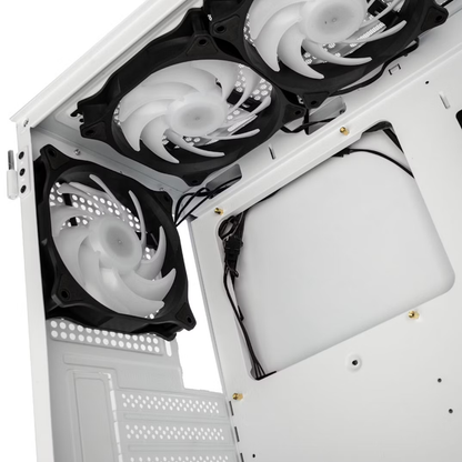 Kolink Observatory MX Mesh ARGB Midi Tower Case - White