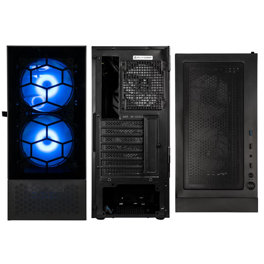 Kolink Observatory MX Glass ARGB Midi Tower Case - Black